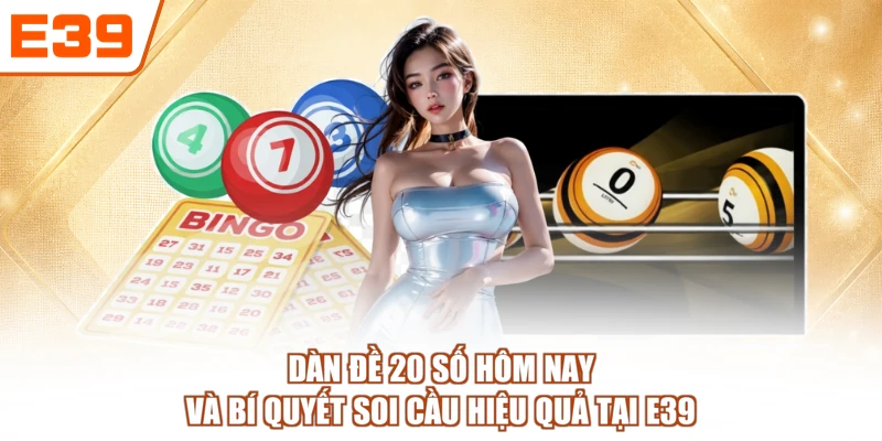 Dàn Đề 20 Số Hôm Nay Và Bí Quyết Soi Cầu Hiệu Quả Tại E39