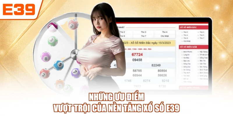 Những ưu điểm vượt trội của nền tảng xổ số E39